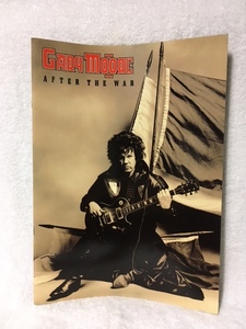 GARY MOORE ゲイリー・ムーア after the war 1989年 コンサート パンフレット JAPAN TOUR 来日公演 