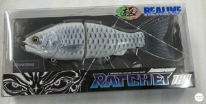 GAN CRAFT ジョインテッドクロー ラチェット FAINT GLOW SHAD[REALIVE](特別色)