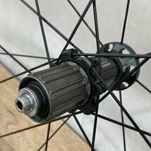 中古 SHIMANO シマノ カーボンホイール C-24　チューブラー WH-9000-C24-TU 2014年製_画像9