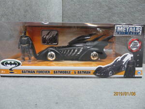 JADA 1/24 1995ｙ Batmobile Batman Forever with Figure 98036