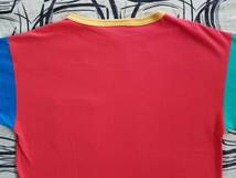USA製 90s HANG TEN ハンテン 当時物 ビンテージ オリジナル レアカラー クレイジーパターン マルチカラー Tシャツ オールドサーフ OP BOLT_画像8