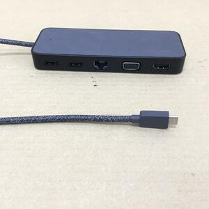 【2306137817-4】 HP USB-C Mini-Dock/マルチハブ HSA-Q001PR.