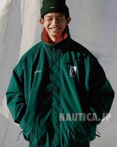 Lサイズ DESCENDANT NAUTICA TIDE PES SWITCHING JACKET GREEN/ディセンダント ノーティカ ジャケット WTAPS ダブルタップス