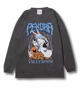 新品未開封 VAULTROOM USADA PEKORA LS TEE 兎田ぺこら 長袖 ロンT