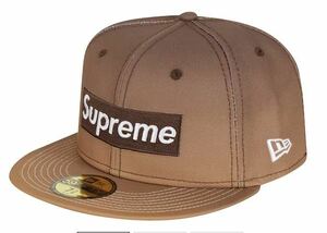 新品未開封品 SUPREME GRADIEND Box Logo New Era BROWN 23SS 茶色 キャップ ボックス ロゴ