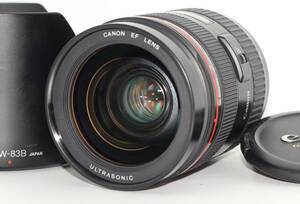 ★極上品★ CANON キヤノン EF 28-70mm F2.8 L USM 前後キャップフード付属 #C416