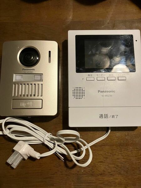 【ジャンク品】ドアホン ワイヤレステレビドアホン VL-SGZ30 Panasonic