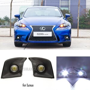 レクサス IS200T F-Sport IS250 IS300 IS350 LED フロント デイタイム ランニング ライト フォグ ランプ 外装 アクセサリー