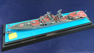 ロシア/ソ連海軍 1/700 ウダロイ級駆逐艦 アドミラル・パンテレーエフ　塗装済み完成品