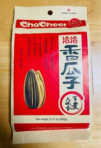 洽洽 瓜子 恰恰 チャチャ味付け香瓜子 食用ひまわりの種 260g x1袋