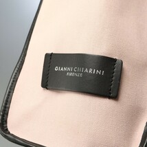 GO7930*イタリア製*ジャンニキャリーニ GIANNI CHIARINI《マルチェッラ M トートバッグ》キャンバス ショルダーバッグ*肩掛け*ピンク_画像6