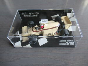 1/43 MINICHAMPS Arrows BMW A8 M.Surer Belgium GP 1986