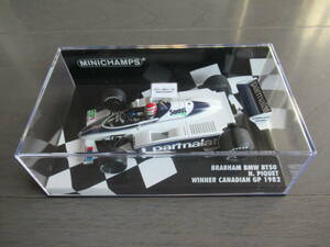 1/43 MINICHAMPS Brabham BMW BT50 N.Piquet Winner Canadian GP 1982