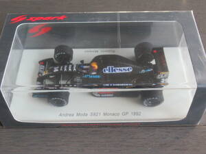 1/43 SPARK Andrea Moda S921Monaco GP 1992 Roberto Moreno