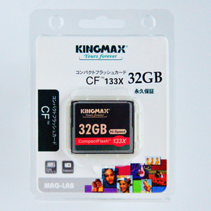 【新品・未使用】台湾製 コンパクトフラッシュカード KINGMAX 32GB CF