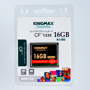 【新品・未使用】台湾製 コンパクトフラッシュカード KINGMAX 16GB CF