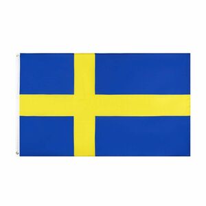 スウェーデン 国旗 フラッグ flag150cm x 90cm新品