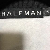 HALFMAN(ハーフマン) フェイス柄 スウェット ブルゾン (M) | Mens メンズ アーバン カジュアル LA モード 総柄 セレブスタイル USA 顔_画像3