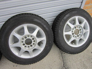 １５５/７０Ｒ１２ BLIZZAK＆アルミホイール　４本SET　中古