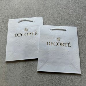 DECORTE コスメデコルテ ショップ袋 ショッパー 紙袋
