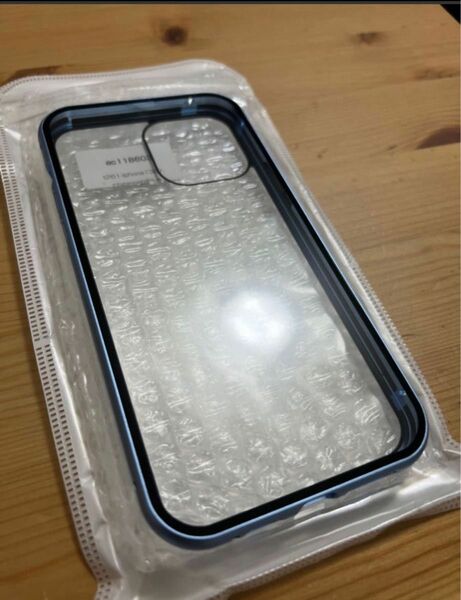iPhone13pro スマホケース　ガラスケース　両面ガラス　リスカイ　