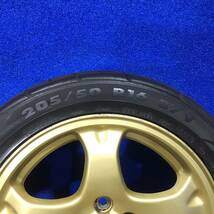 [AK-0014637] スバル インプレッサ WRX STI Ver. 5 純正 16インチ 7.0J＋53 PCD100 ５穴 205/50R16 SIM3_画像5