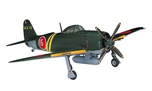 ハセガワ 1/72 日本海軍 川西 M1K2-1 局地戦闘機 紫電改 プラモデル A6