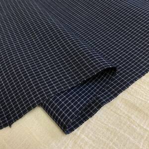 生地 布 長さ15m 布地 紬 綿100％ 着物 袴 訪問着 半纏 布地 日本製 リメイク素材 材料 yu13