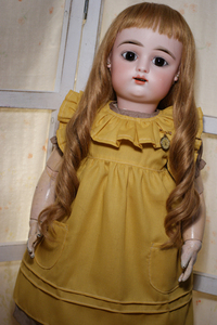  bisque doll . Western-style clothes ~60cm size 1