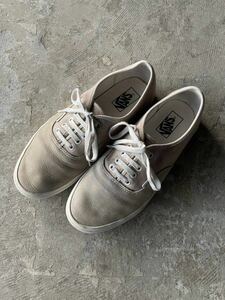 [the value] VANS authentic nuback leather combination US10