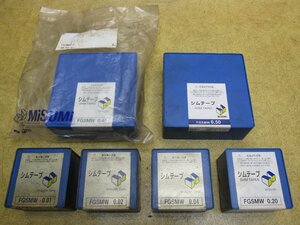 MiSUMi ミスミ シムテープ FGSMW 厚0.40 巾45 長1m 未開封品 他5点 途中まで使用 厚0.01/0.02/0.04/0.20/0.5　巾45 SHIM TAPES SIMテープ