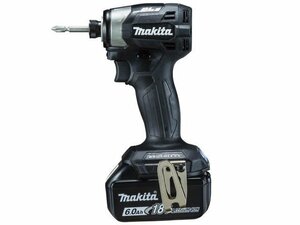 最新機種 新品 makita マキタ 充電式インパクトドライバ TD173DRGXB 黒 ブラック 18V 6.0Ah バッテリ(BL1860B)2本・充電器・ケース付き B28