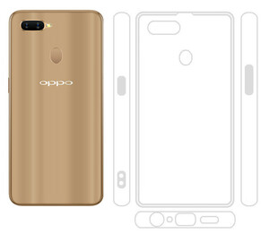 OPPO AX7 透明 ソフト TPU ケース