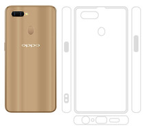 OPPO AX7 透明 ソフト TPU ケース_画像1