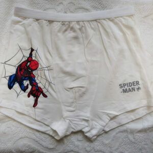 ☆★新品★男児 ボクサーブリーフ★スパイダーマン★170サイズ★中学生～高校生用★白色①★☆