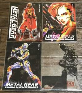 METAL GEAR SOLID メタルギアソリッド トレーディングカード 小島秀夫