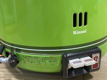 ★☆長期保管品!! Rinnai リンナイ ガス炊飯電子ジャー RR-07V かまどジャー LPガス用 レトロ家電 昭和家電☆★_画像5