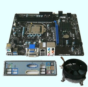 【自作にどうぞ】★H61MU-S01(MS-7680)/MSI★LGA1155/M-ATX/付属品有り