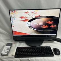 美品　一体型PC　NEC　LAVIE　DA770/C　Core i7-5500　 2.4GHz　8GB　3TB　Windows10 Home _画像1