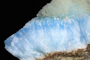 ★貴重なコンゴ産★彡 きらきらしたライトブルー ★天然 アラゴナイト 24g 天然石 結晶 原石 鉱物 標本 コレクション