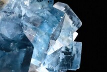 超綺麗なブルー＆ゾーニング 透明感ある 天然 フローライト キュービッククラスター 15g 天然石 結晶 鉱物 標本 コレクション｜中国_画像1