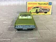 m31】MATCHBOX マッチボックス No.31 LINCOLN CONTINENTAL ミニカー 当時物 レトロ 昭和レトロ レア物 希少 ヴィンテージ コレクション_画像2