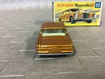 m46】 MATCHBOX マッチボックス No.46 MERCEDES 300SE メルセデスベンツ ミニカー 当時物 レトロ 昭和レトロ レア物 希少 ヴィンテージ_画像3