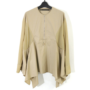 muller of yoshiokubo 定価36,300円 20AW Rain zip blouse レインジップブラウス FREE MLF20210A ミュラーオブヨシオクボ