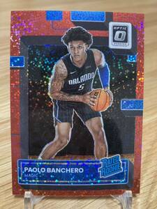 Sparkle限定 Paolo Banchero 2022-23 Panini Donruss Optic Red Sparkle SP Rated Rookie Prizm RC NBA Basketball パオロバンケロ