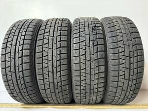 送料無料　A267 2018製 YOKOHAMA iceGUARD iG50PLUS 165/55R15 75Q 中古　スタッドレスタイヤ　4本セット　7分山