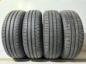 A306 【185/65R15】 2022製 DUNLOP ENASAVE EC 204 ノーマルタイヤ　4本　7分山