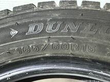 A356 2019製 ダンロップ WINTER MAXX 165/60R15 スタッドレスタイヤ 2本　7分山_画像5