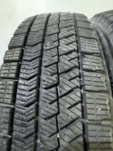 A342 2018製 ブリヂストン BLIZZAK VRX2 165/65R14 スタッドレスタイヤ　4本　7分山_画像2