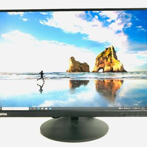 同梱不可 良品24型ワイド液晶ディスプレイ Lenovo ThinkVision T24d-10 WUXGA (1,980x1,200) IPSパネル HDMI VGA DisplayPort(訳あり)の画像1